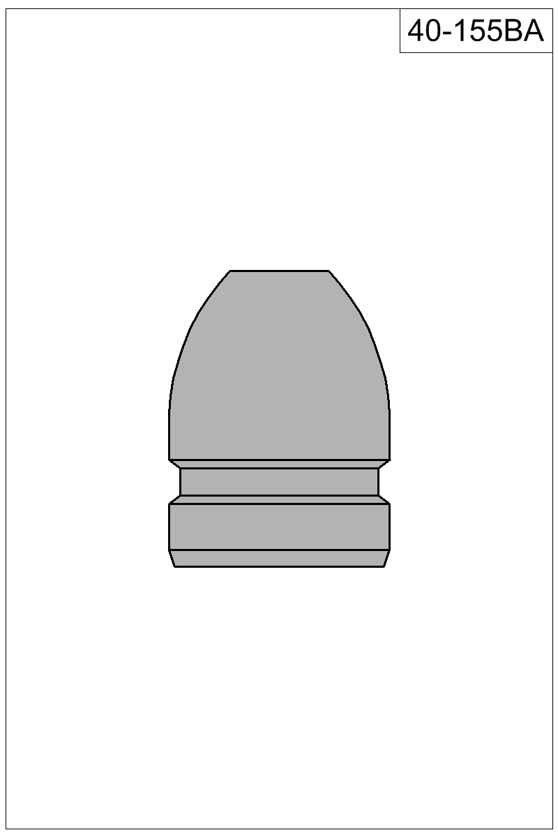 Filled view of bullet 40-155BA
