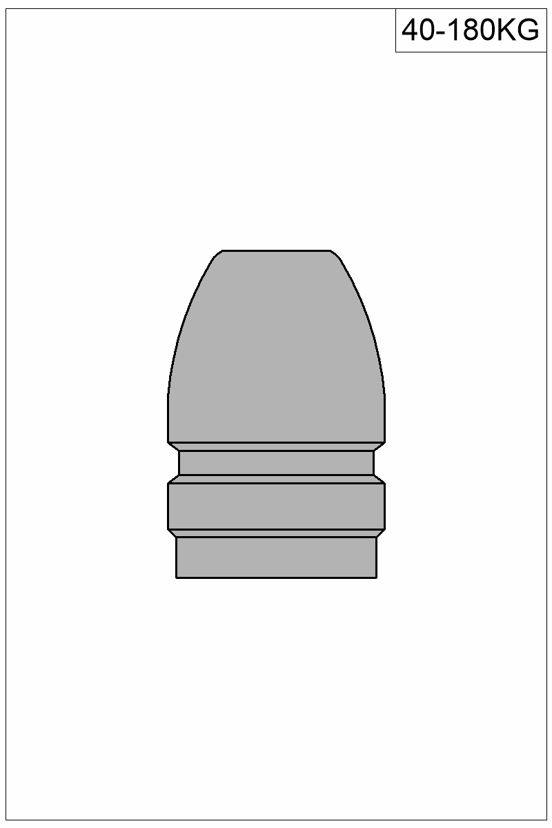 Filled view of bullet 40-180KG