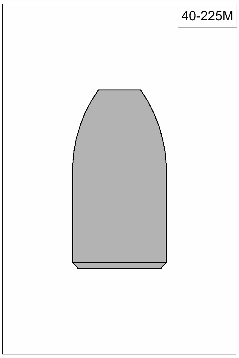 Filled view of bullet 40-225M