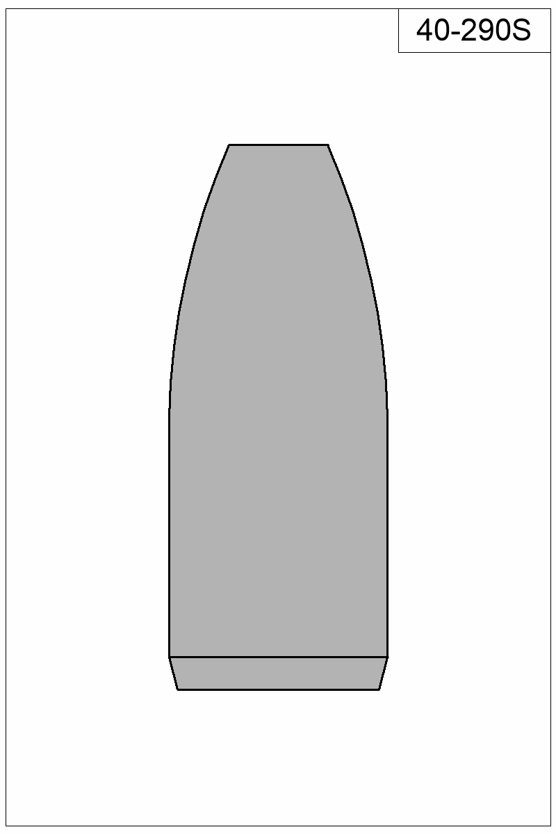 Filled view of bullet 40-290S
