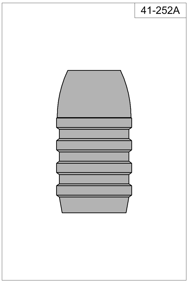 Filled view of bullet 41-252A