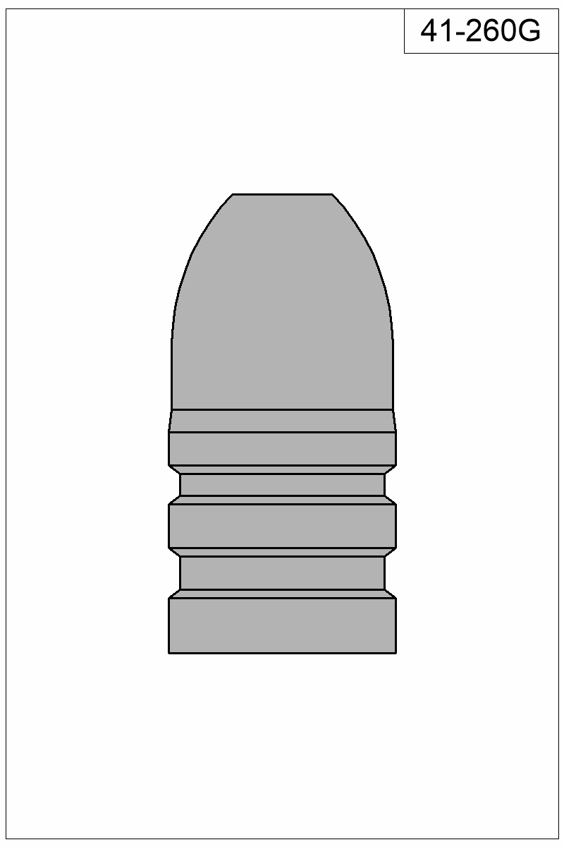 Filled view of bullet 41-260G