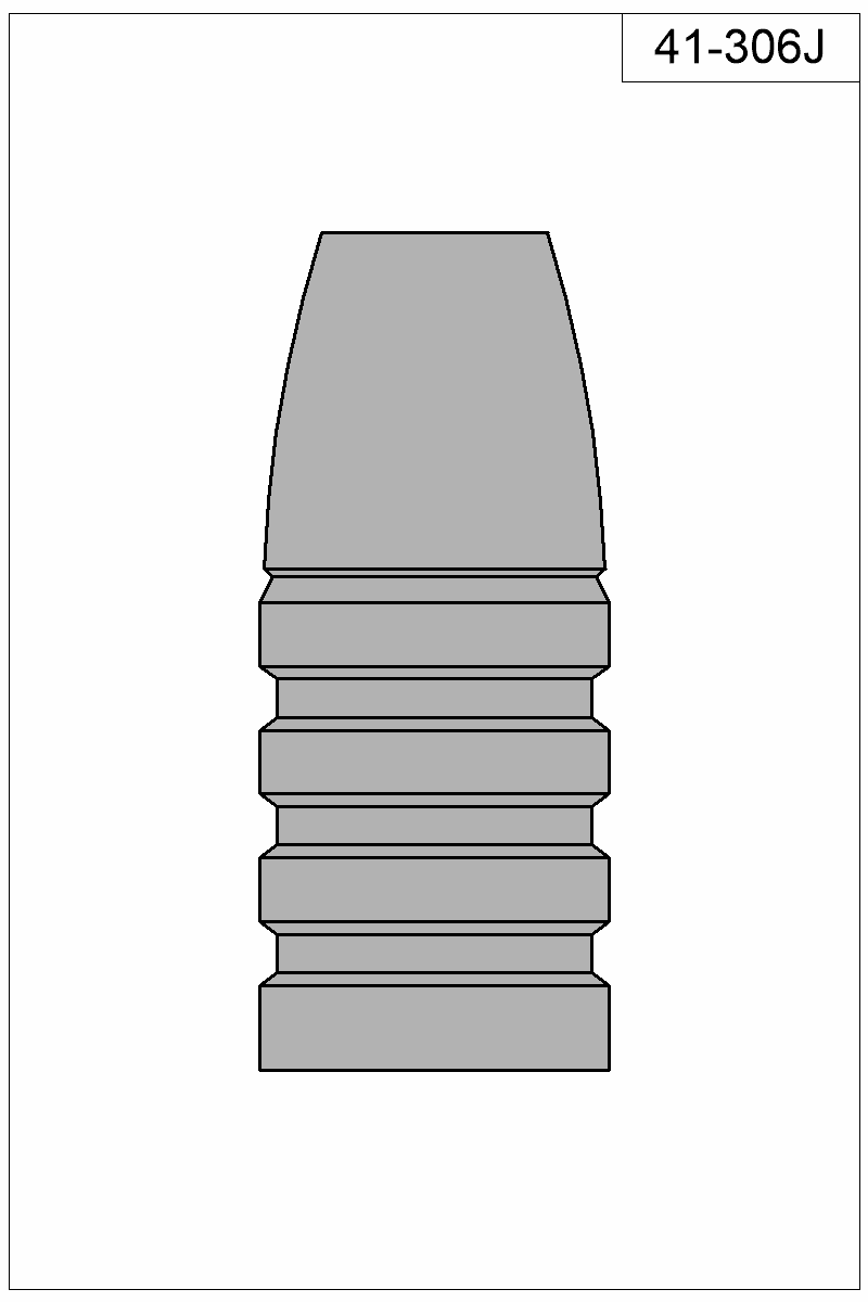 Filled view of bullet 41-306J
