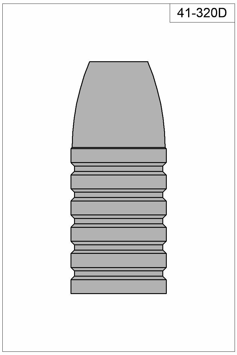 Filled view of bullet 41-320D