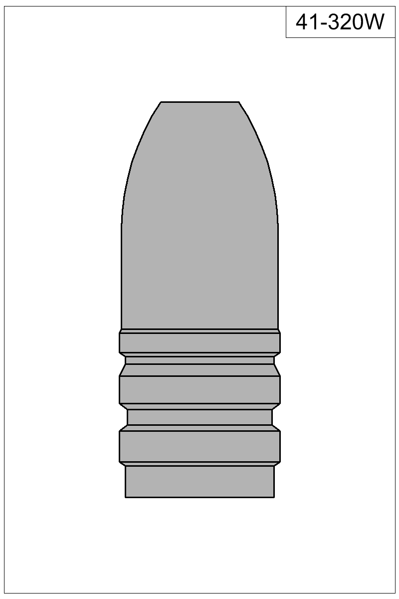 Filled view of bullet 41-320W