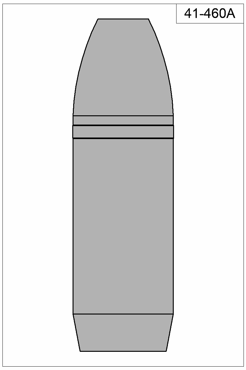 Filled view of bullet 41-460A