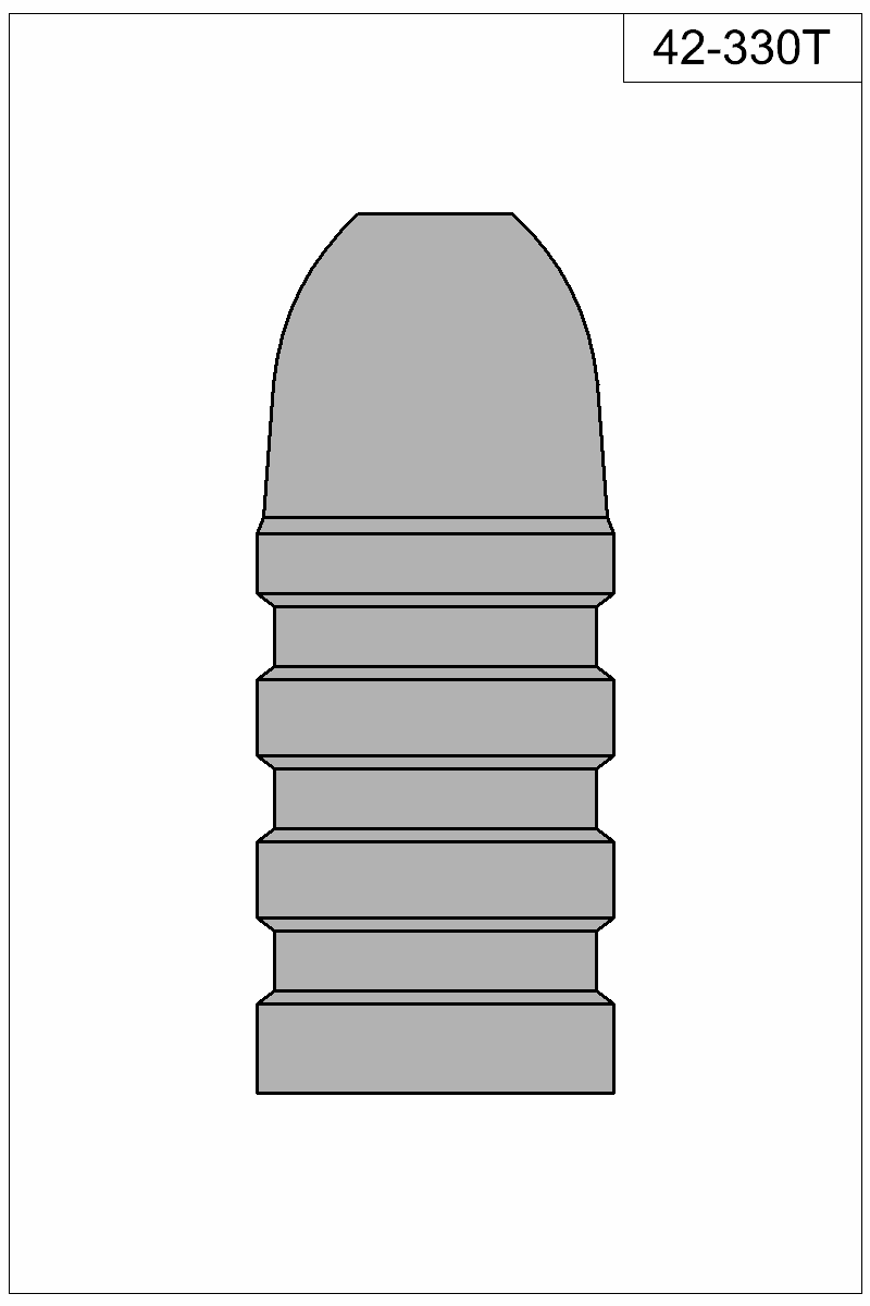 Filled view of bullet 42-330T