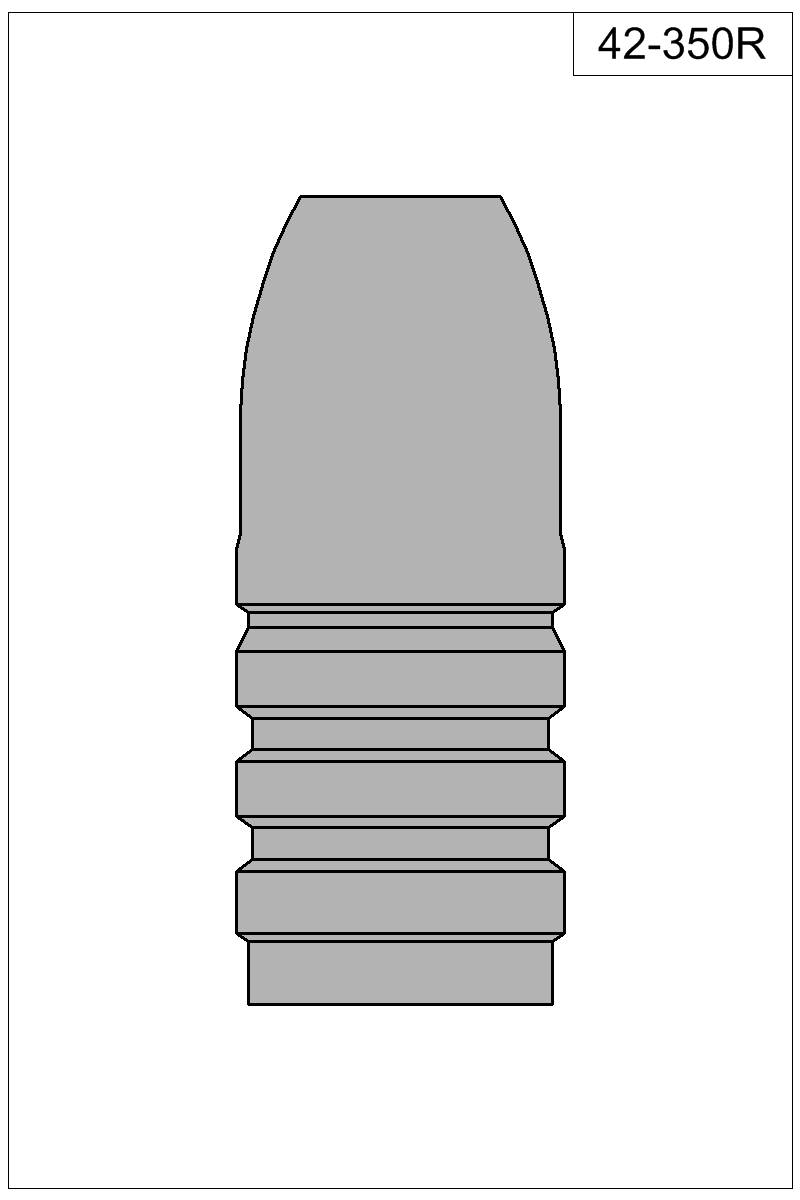 Filled view of bullet 42-350R