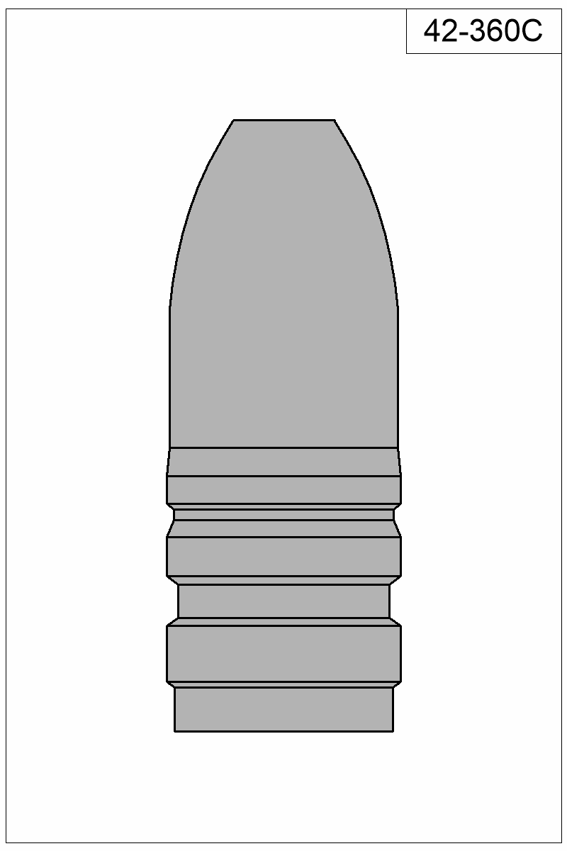Filled view of bullet 42-360C
