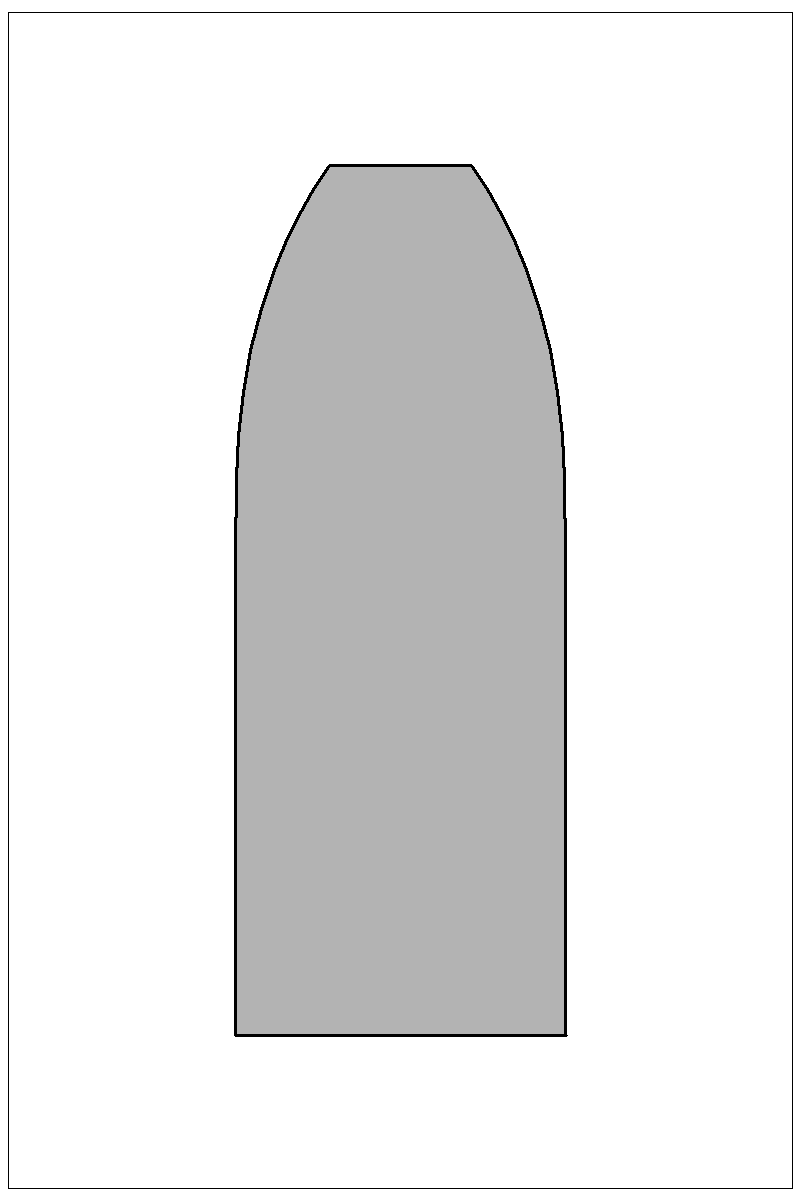 Filled view of bullet 42-375P