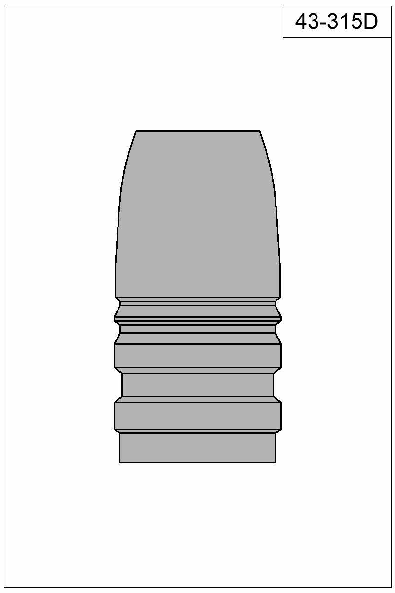 Filled view of bullet 43-315D