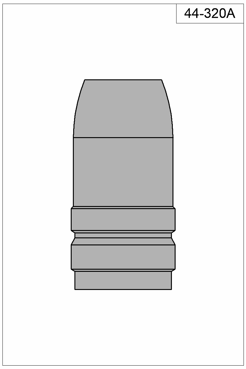 Filled view of bullet 44-320A