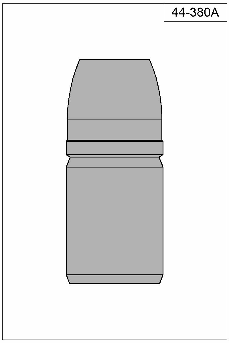 Filled view of bullet 44-380A
