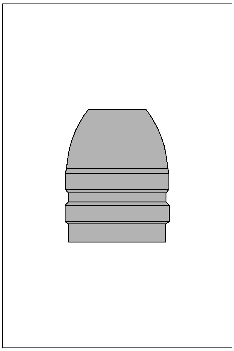 Filled view of bullet 45-220AG