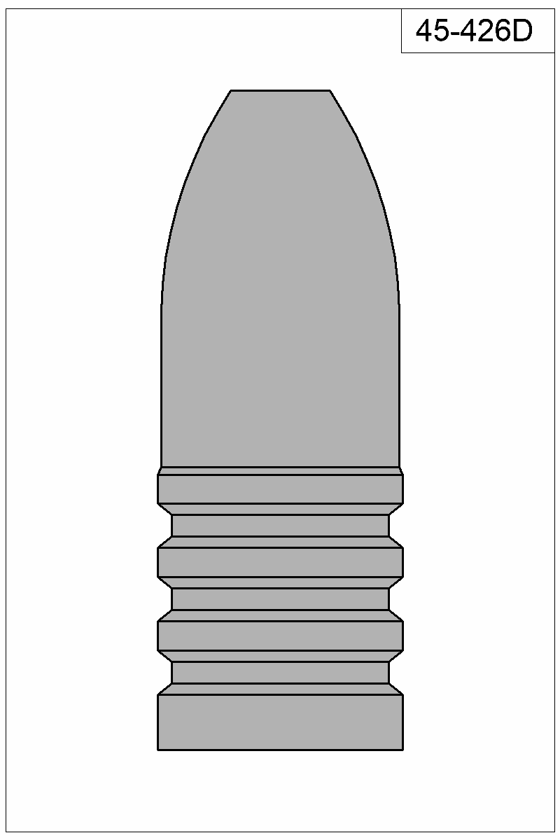 Filled view of bullet 45-426D