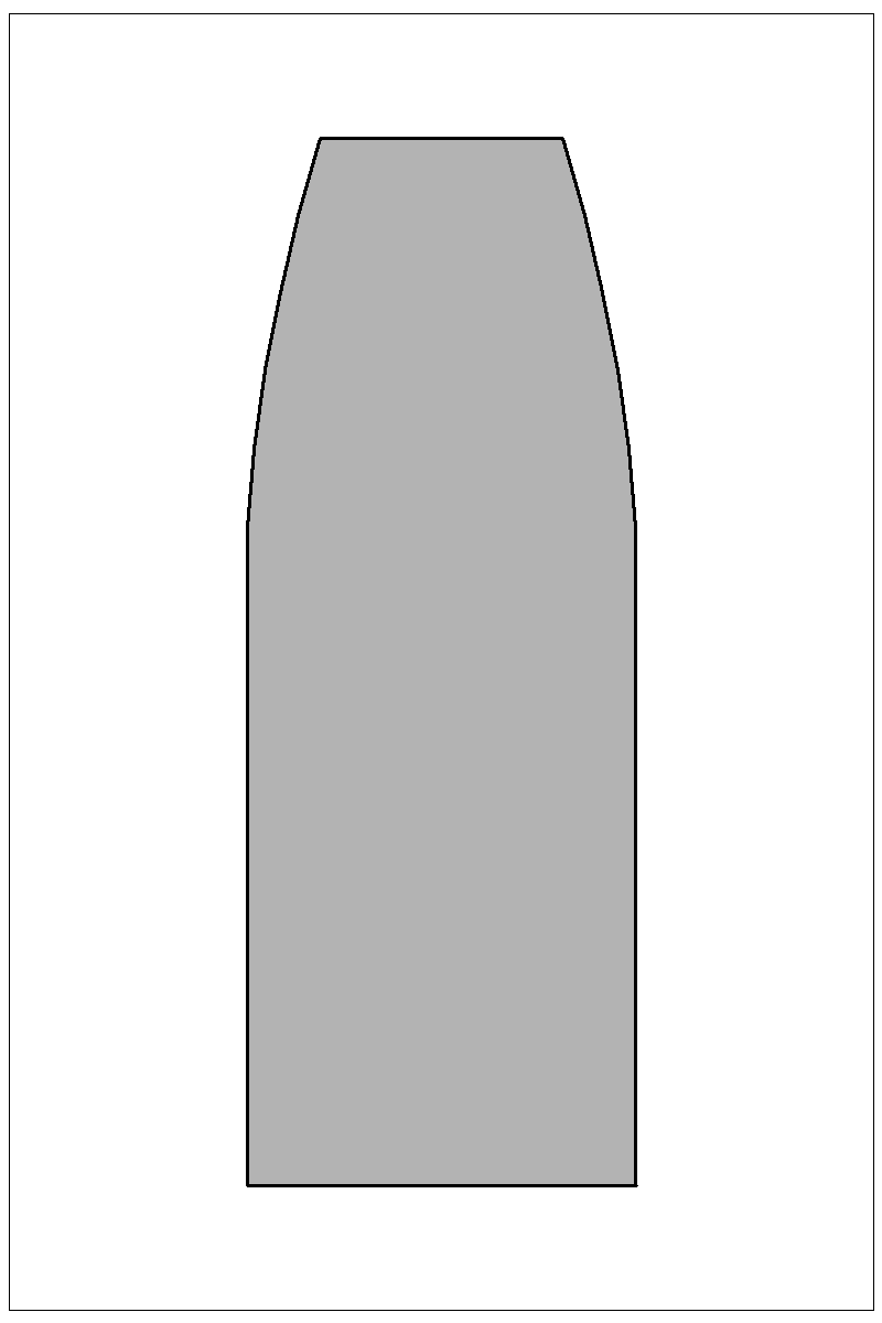 Filled view of bullet 45-475P