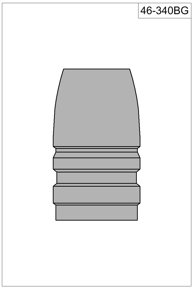 Filled view of bullet 46-340BG