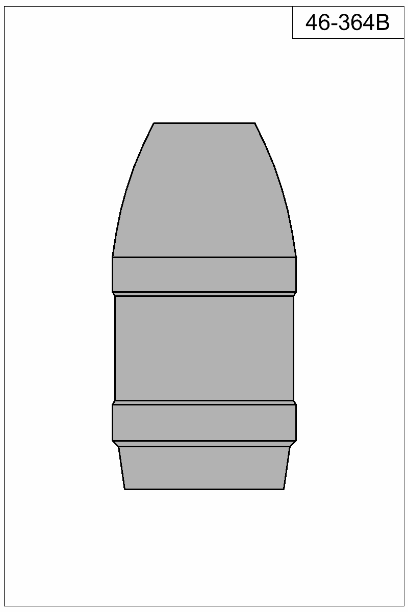 Filled view of bullet 46-364B