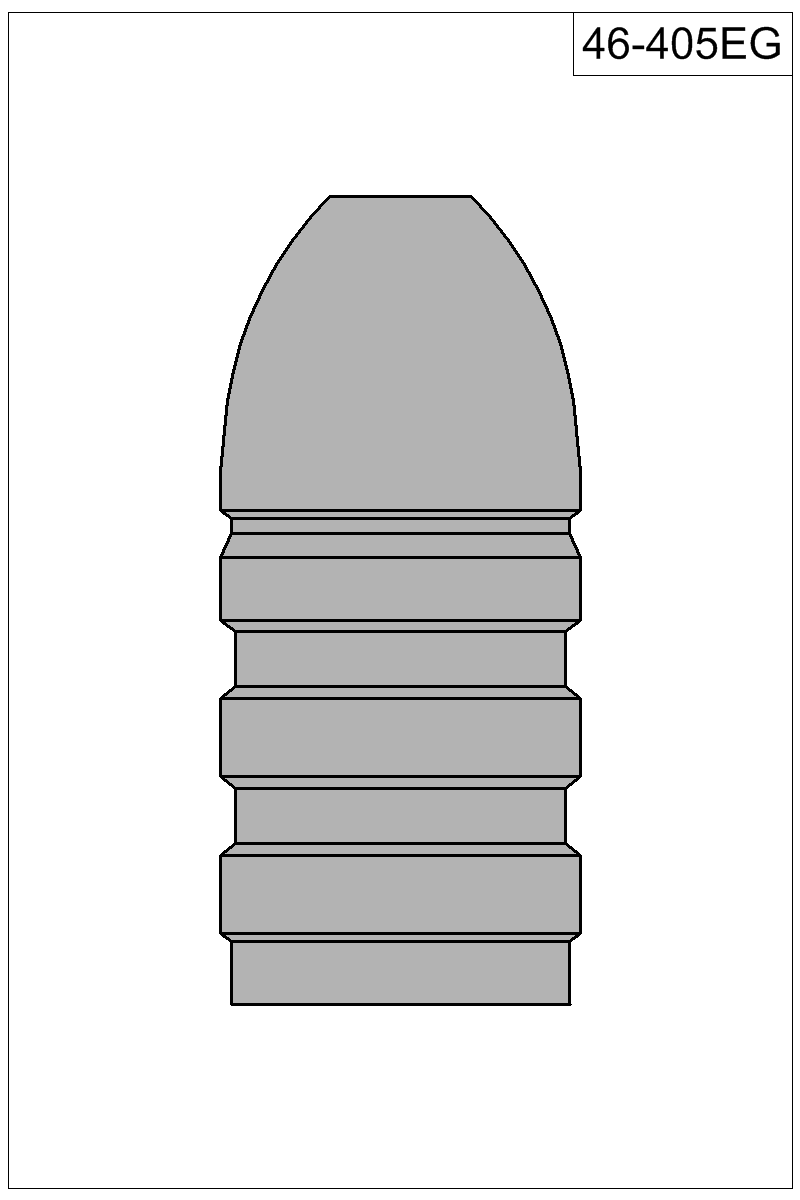 Filled view of bullet 46-405EG