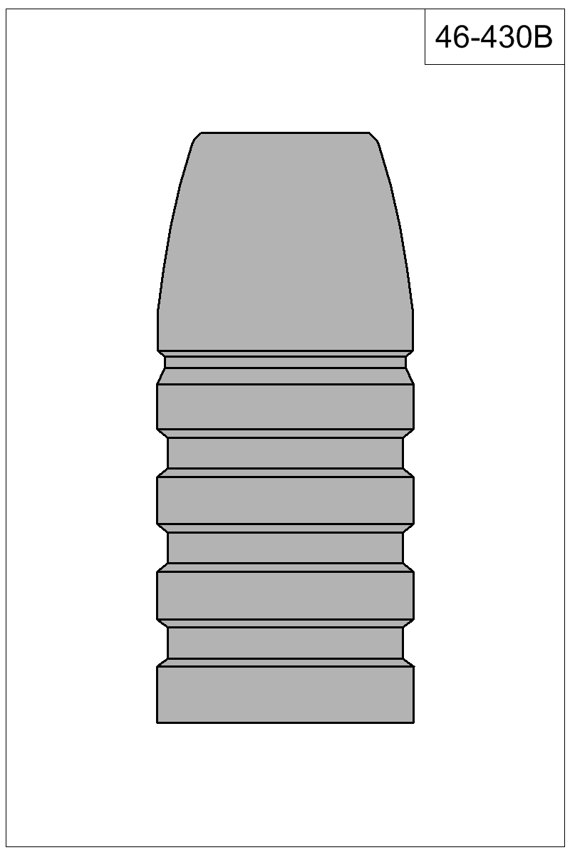 Filled view of bullet 46-430B