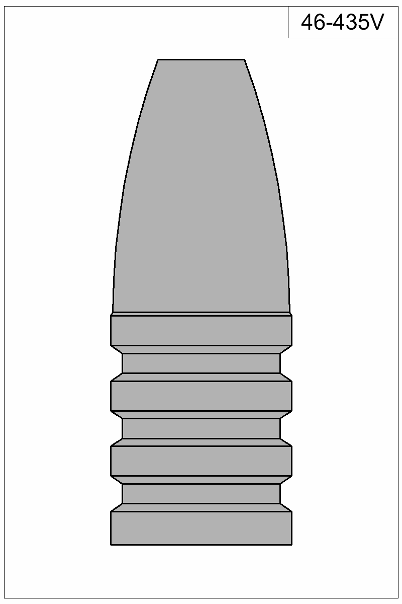 Filled view of bullet 46-435V