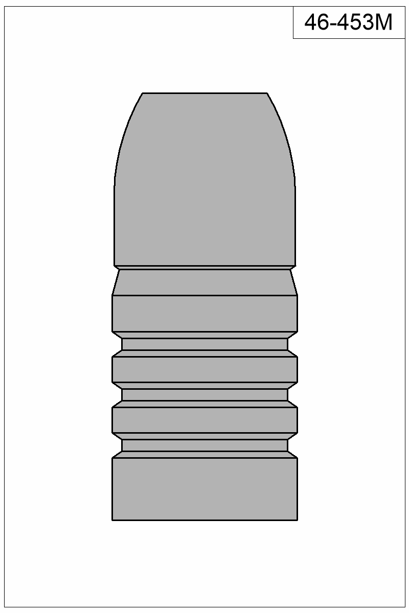 Filled view of bullet 46-453M