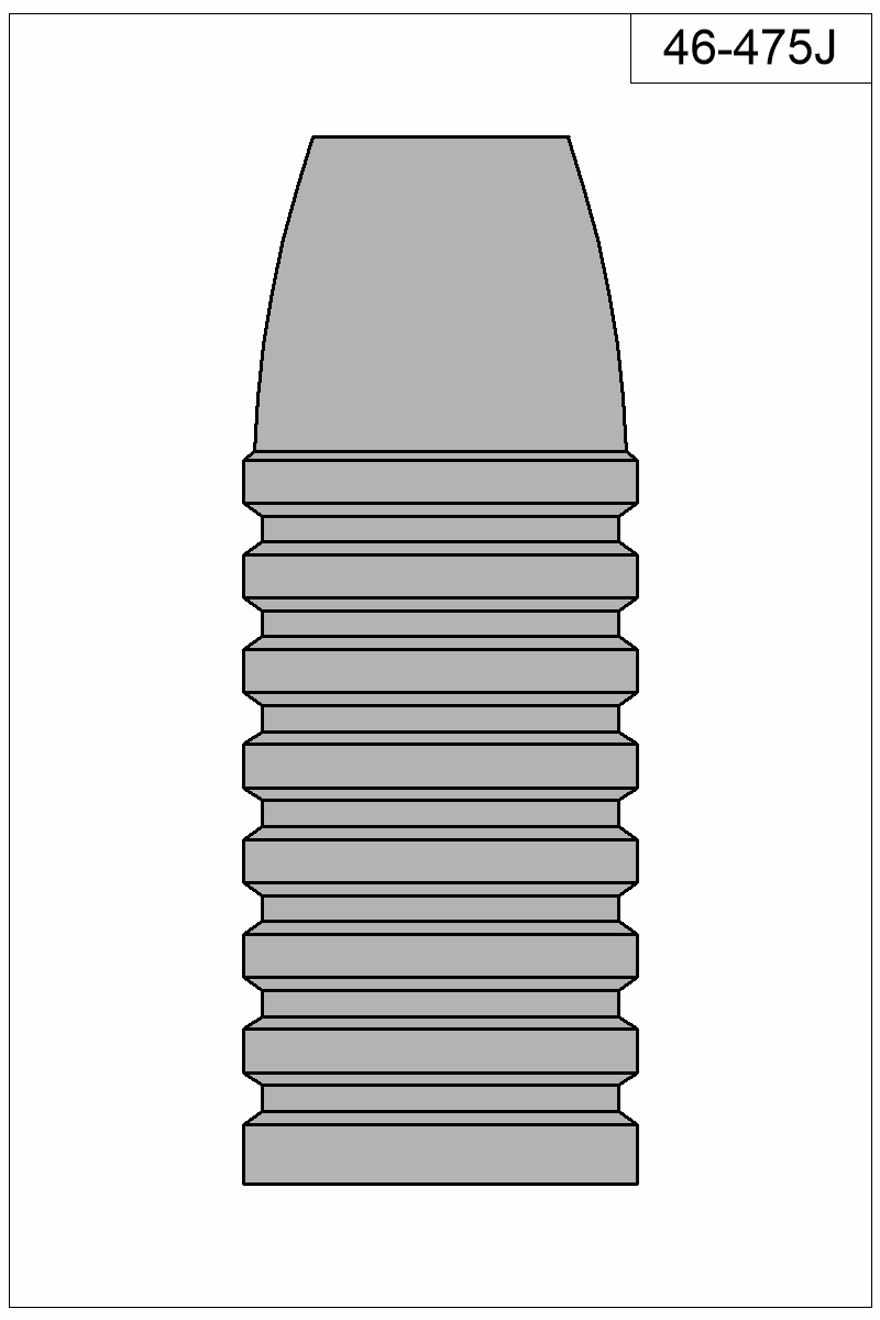 Filled view of bullet 46-475J