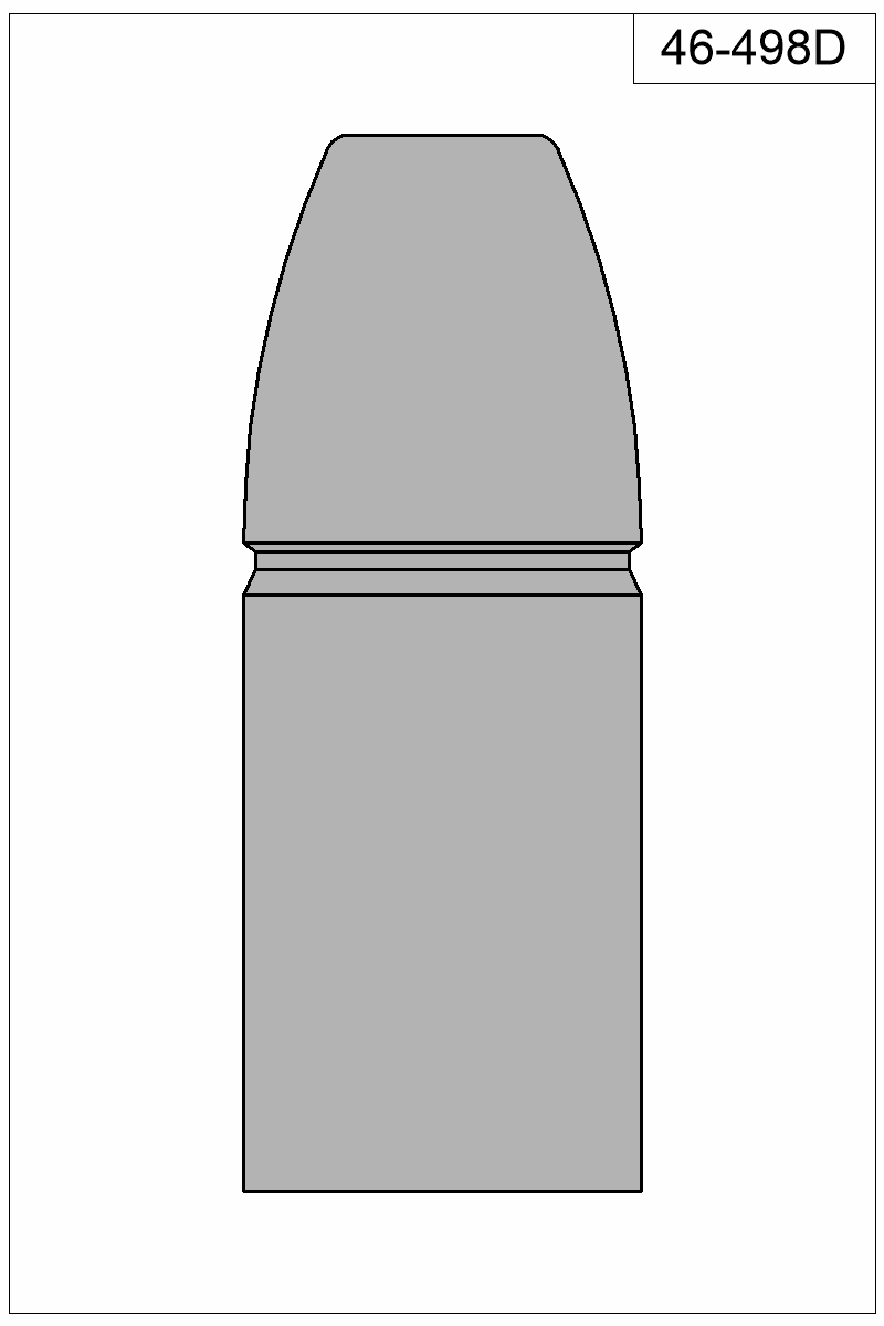 Filled view of bullet 46-498D
