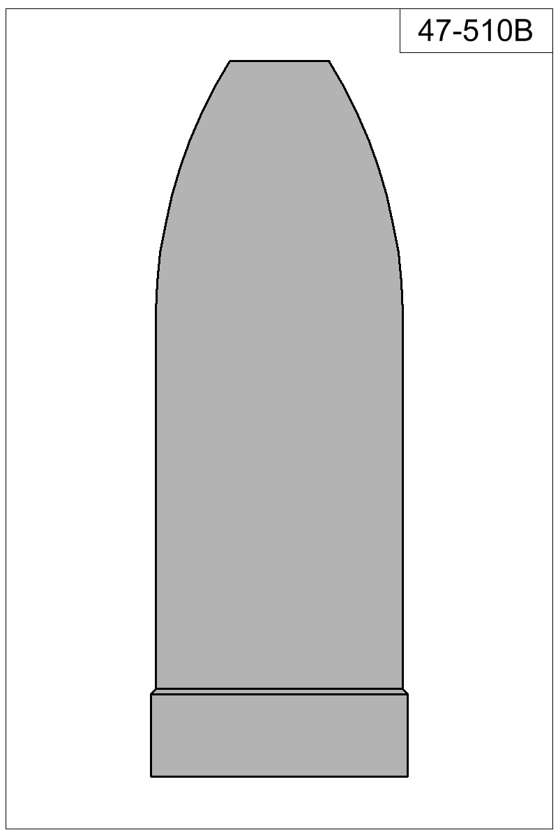 Filled view of bullet 47-510B