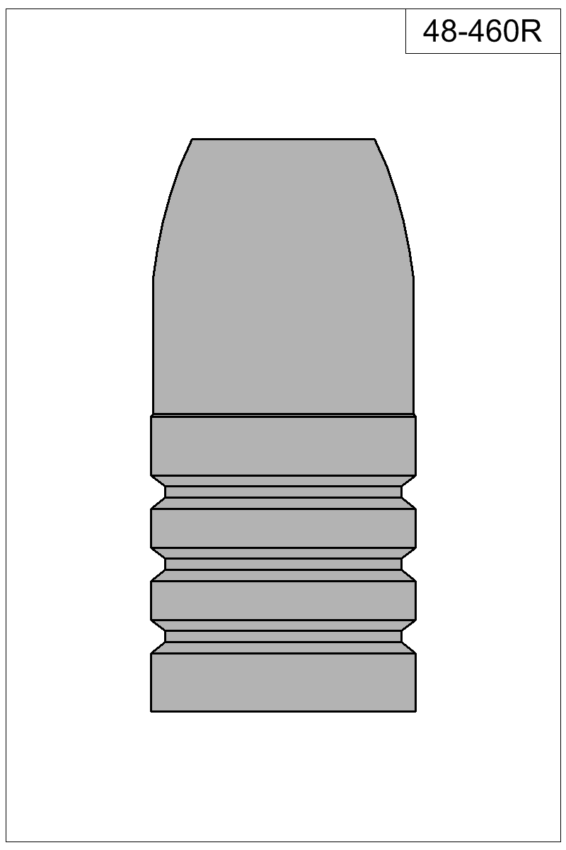 Filled view of bullet 48-460R
