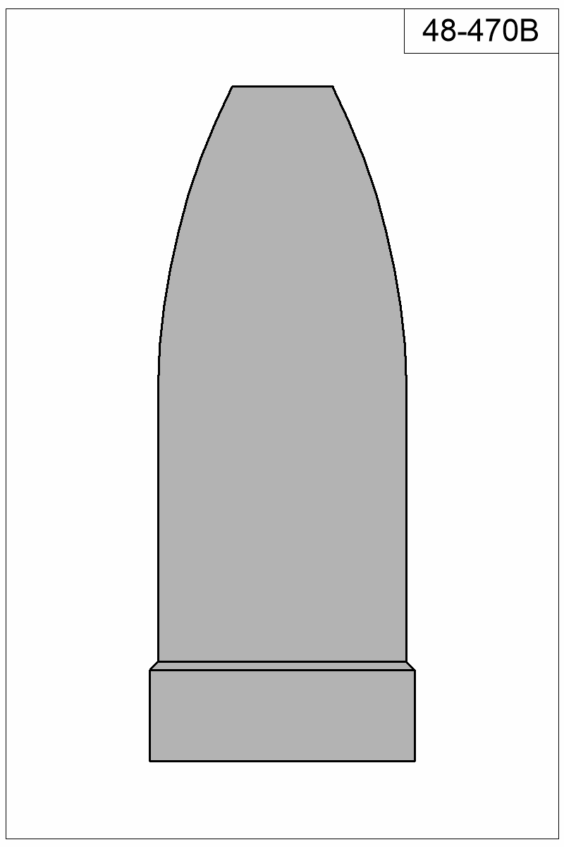 Filled view of bullet 48-470B