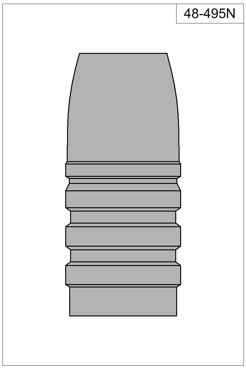 Filled view of bullet 48-495N