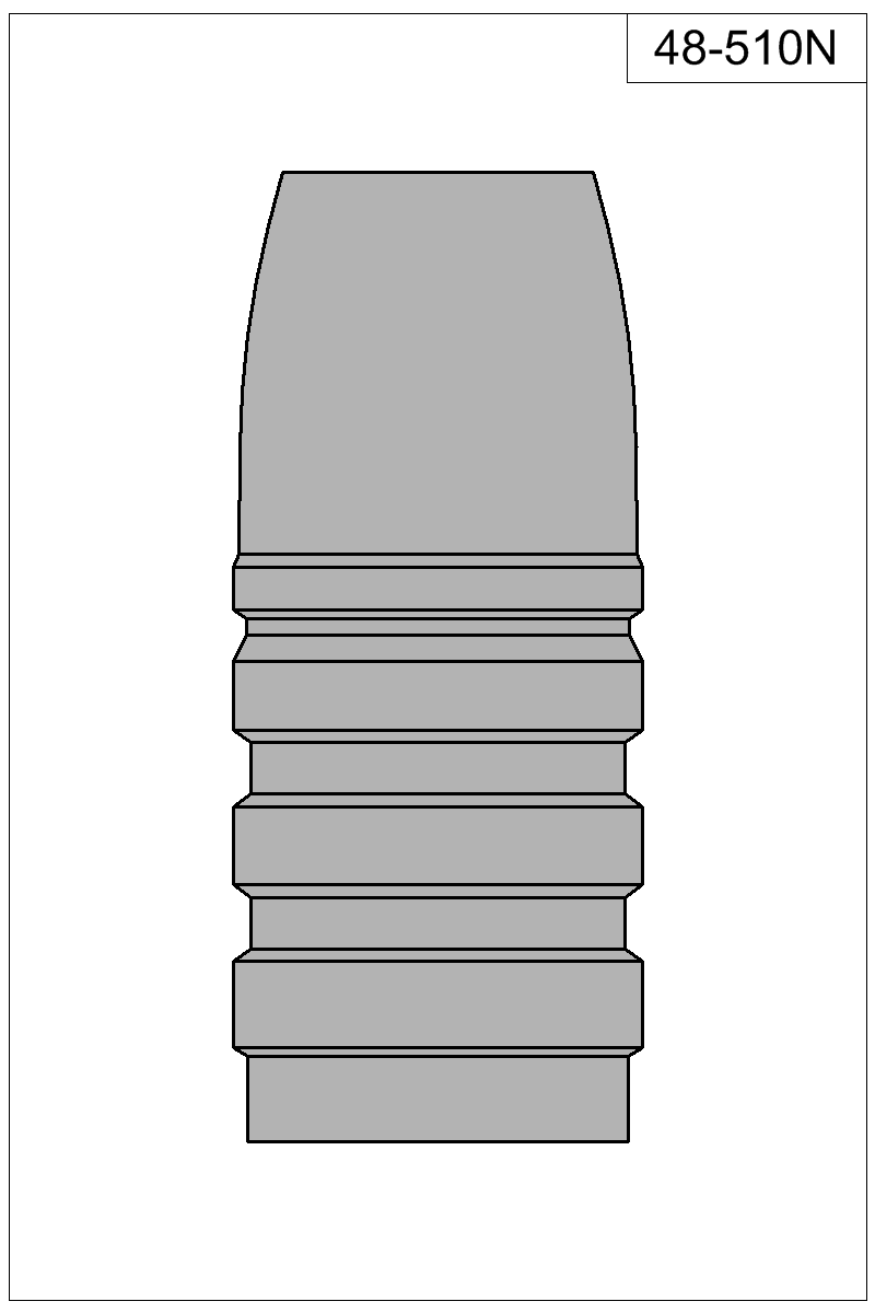 Filled view of bullet 48-510N