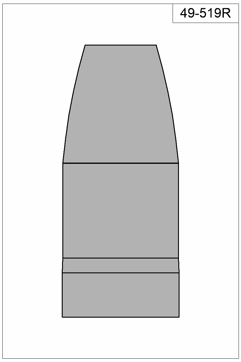 Filled view of bullet 49-519R