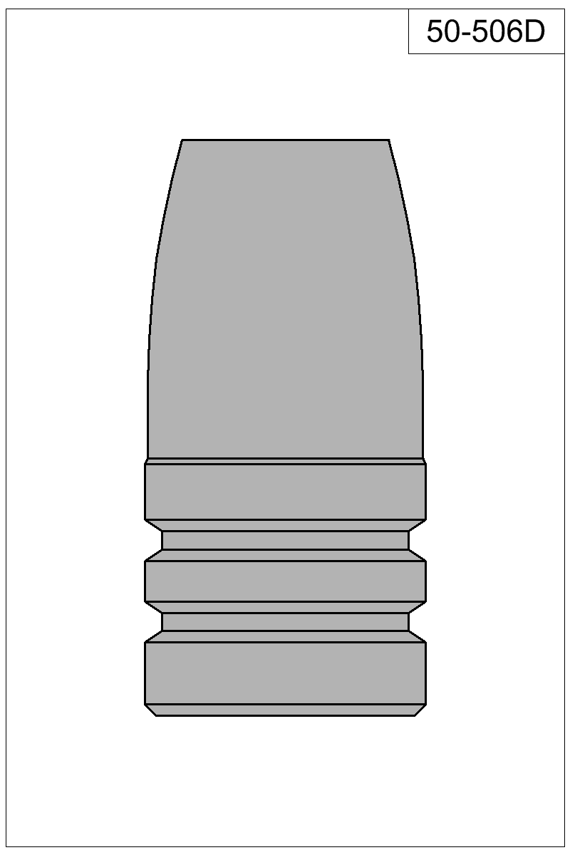 Filled view of bullet 50-506D
