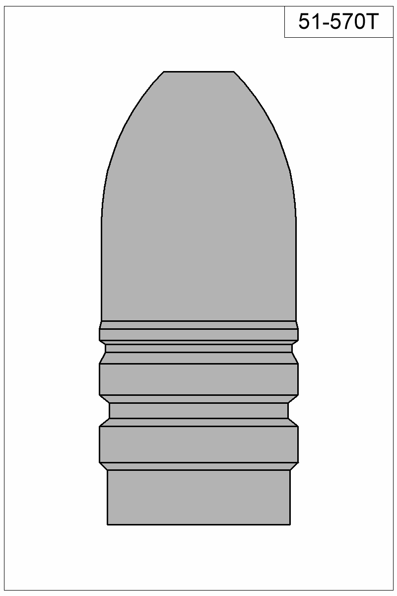 Filled view of bullet 51-570T