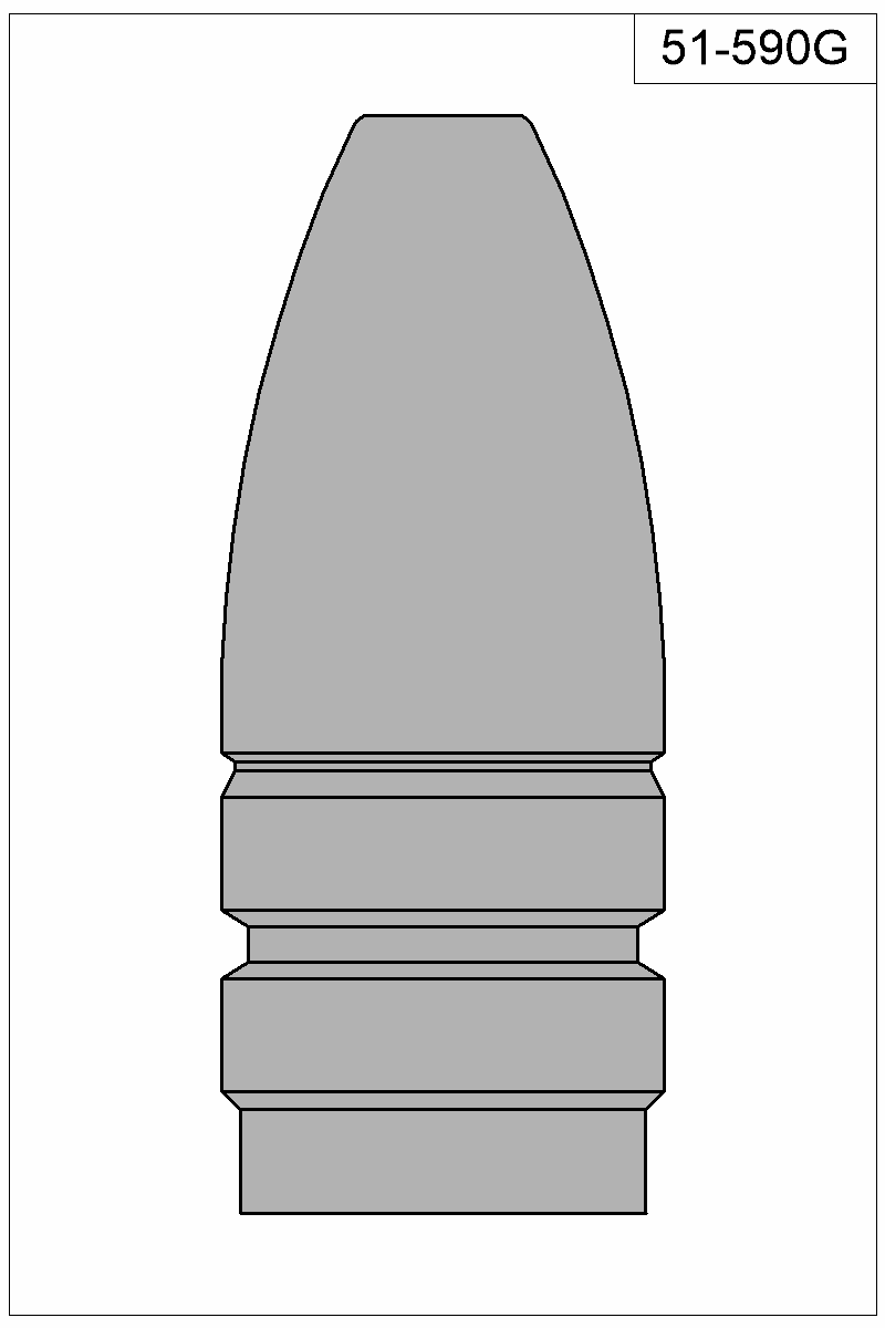 Filled view of bullet 51-590G