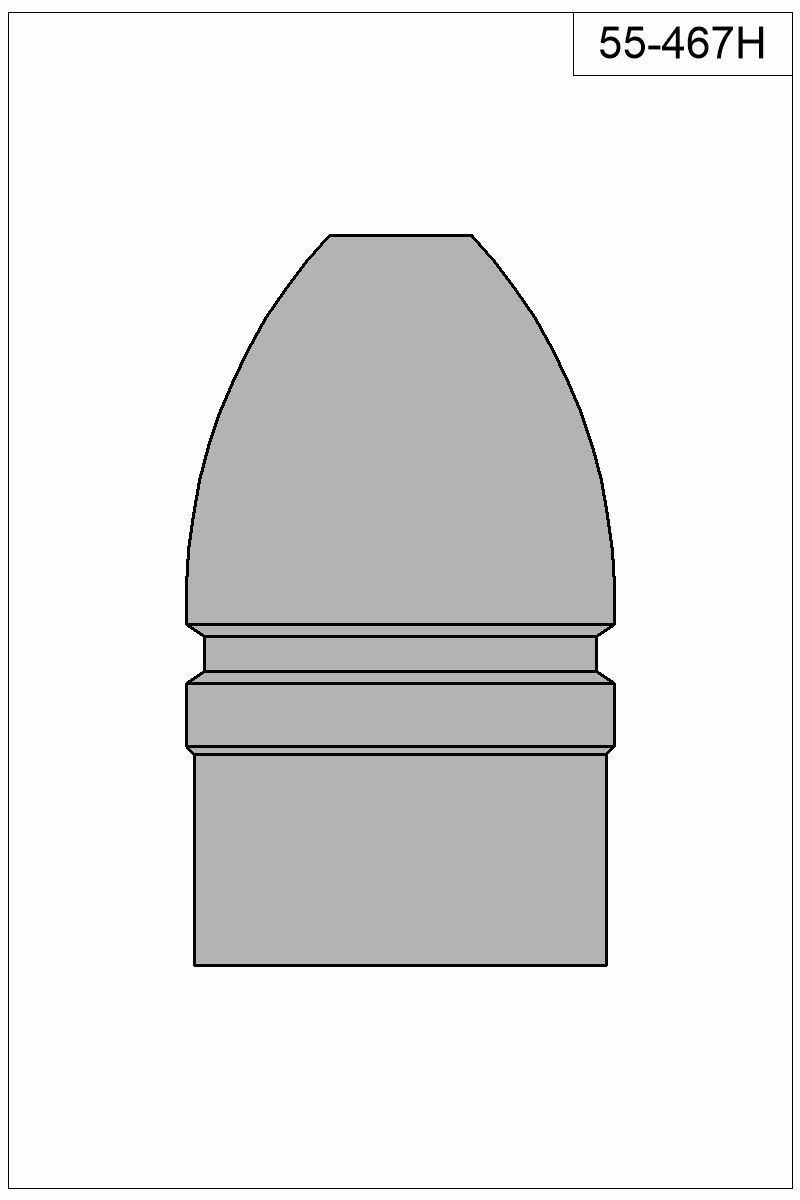 Filled view of bullet 55-467H