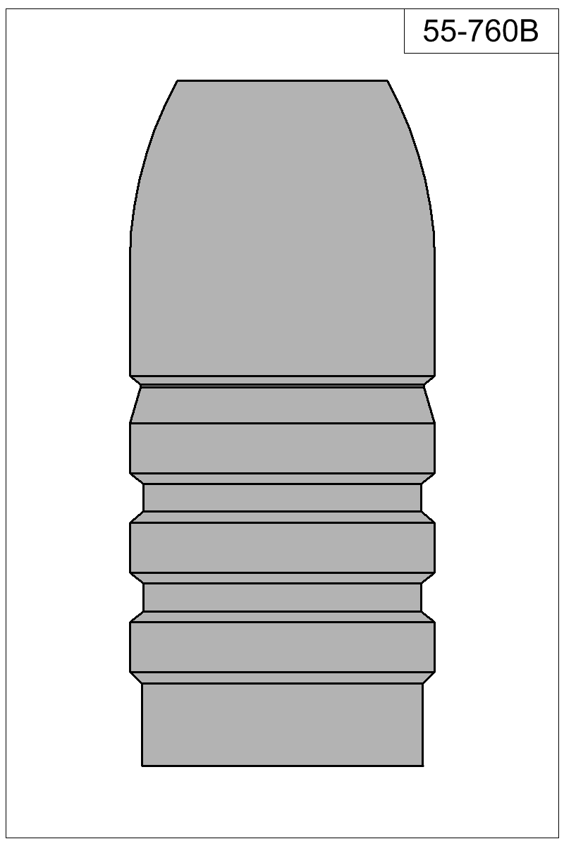 Filled view of bullet 55-760B