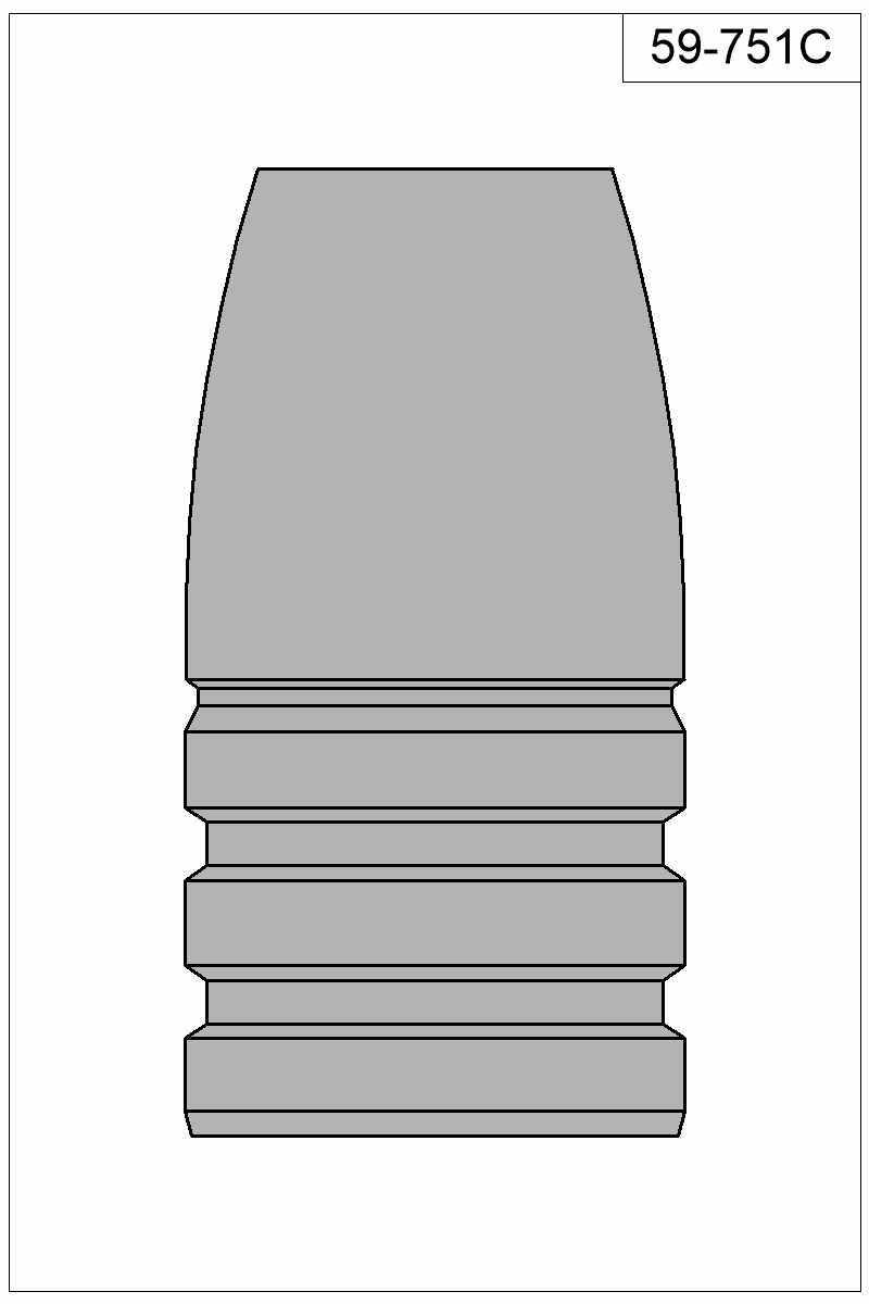 Filled view of bullet 59-751C