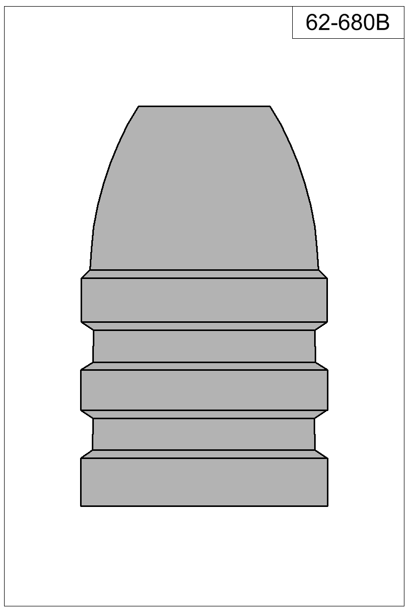 Filled view of bullet 62-680B