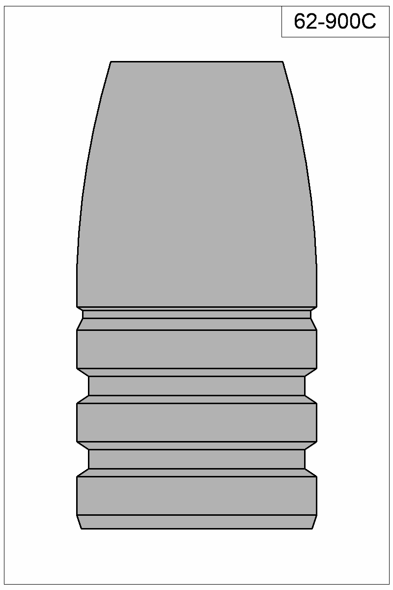 Filled view of bullet 62-900C