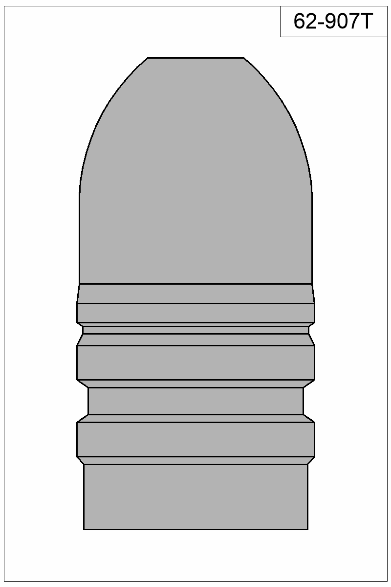 Filled view of bullet 62-907T