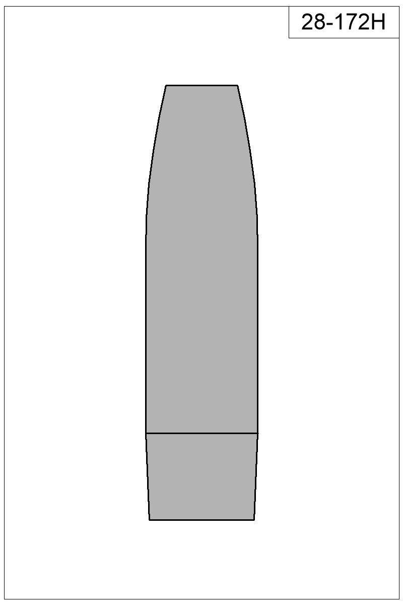 Filled view of bullet 28-172H