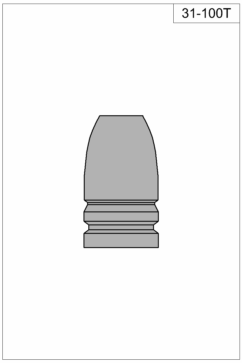 Filled view of bullet 31-100T