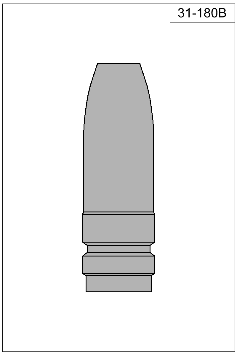 Filled view of bullet 31-180B