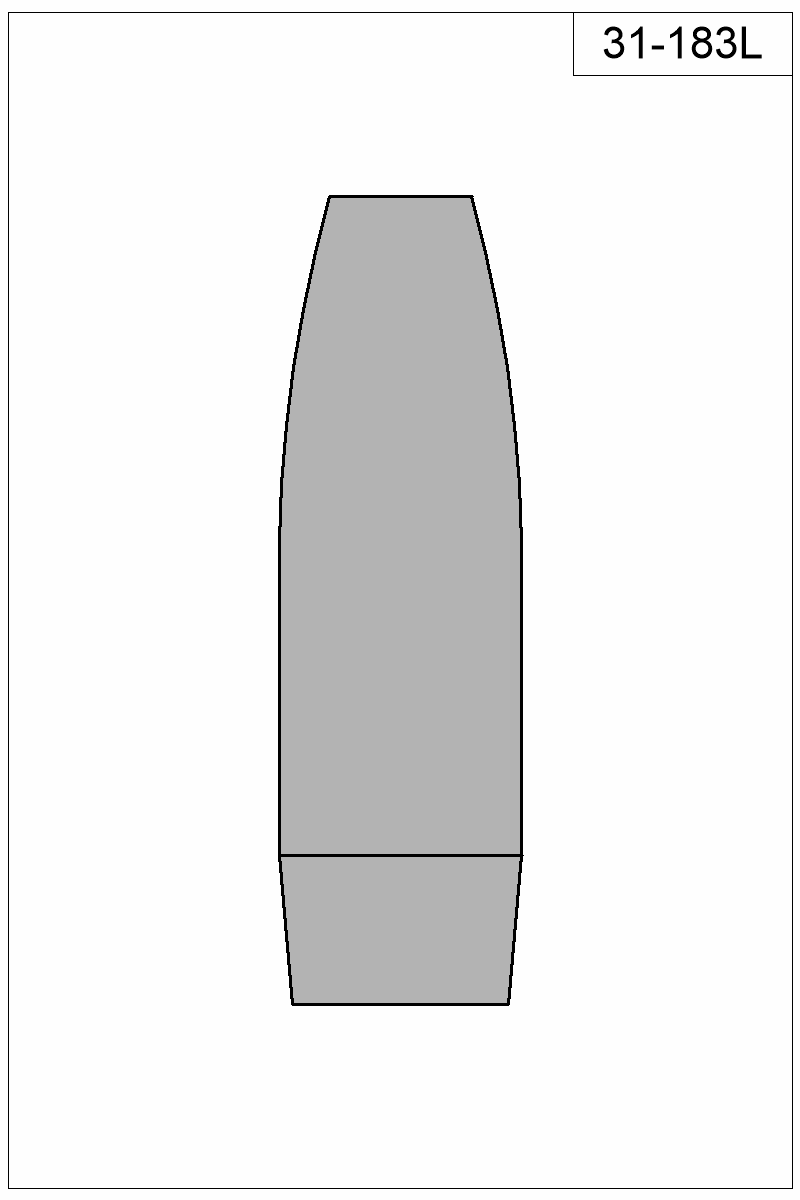 Filled view of bullet 31-183L