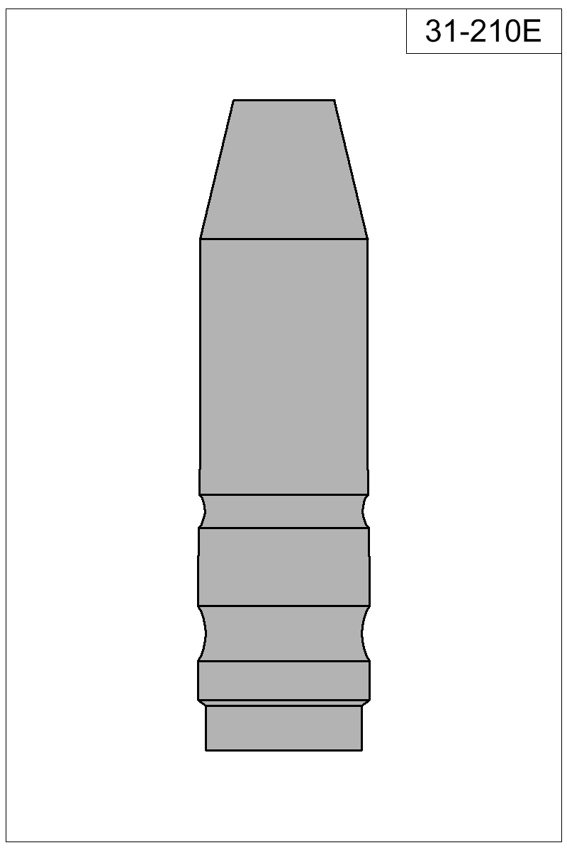Filled view of bullet 31-210E