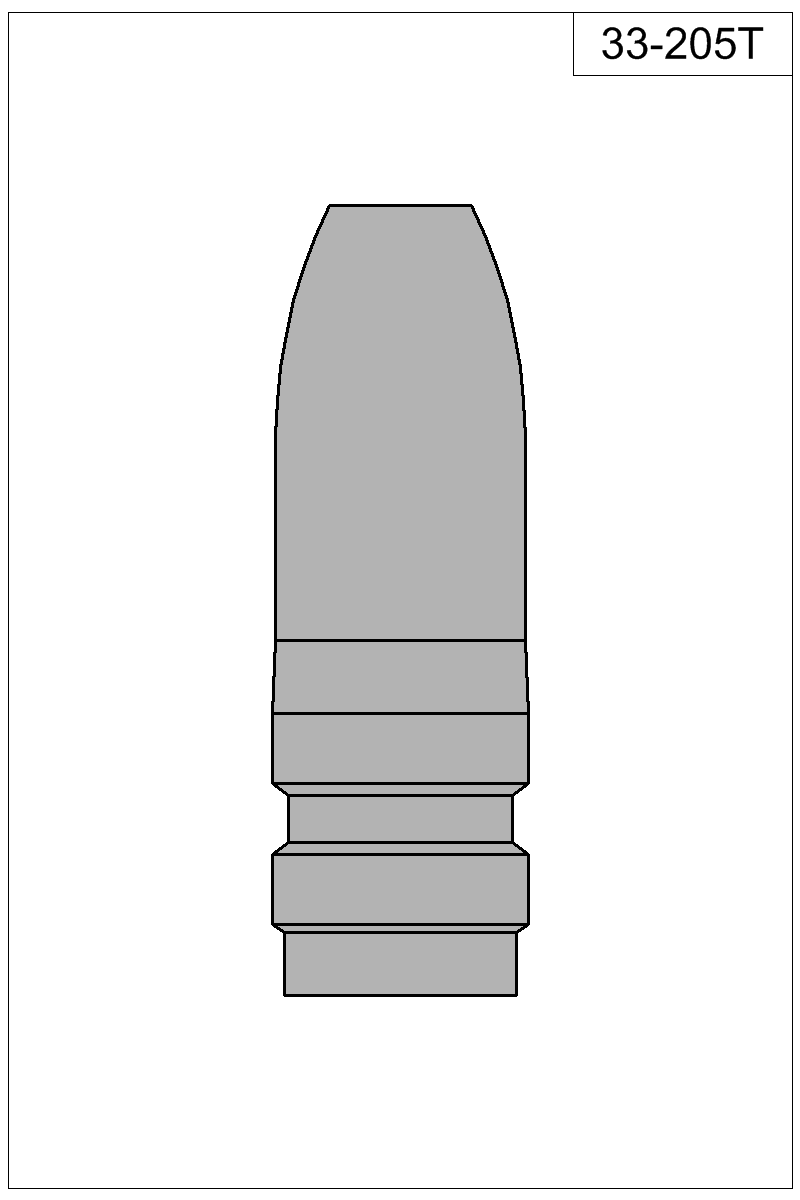 Filled view of bullet 33-205T