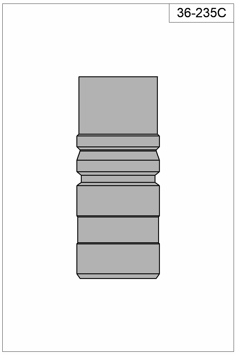 Filled view of bullet 36-235C